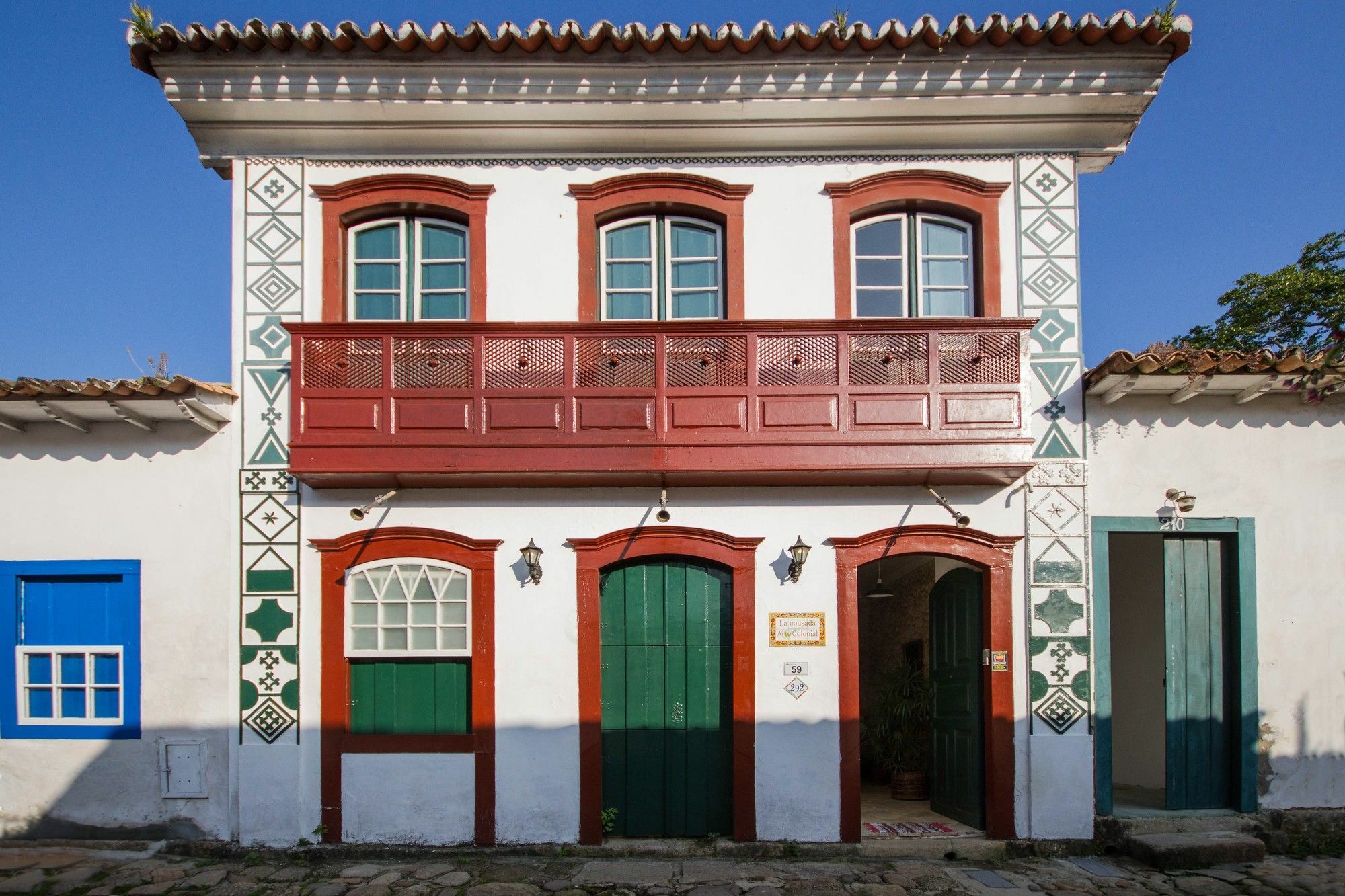 Pousada Arte Colonial - Casarao Historico Do Sec XVIII - Lancha Propria ปาราตี ภายนอก รูปภาพ